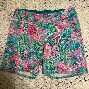 Lilly Pulitzer LuxLetic 6” Weekender High Rise Short Size XXL